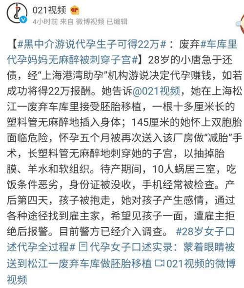 深圳试管代妈(深圳试管代妈:缘起、现状与风险)
